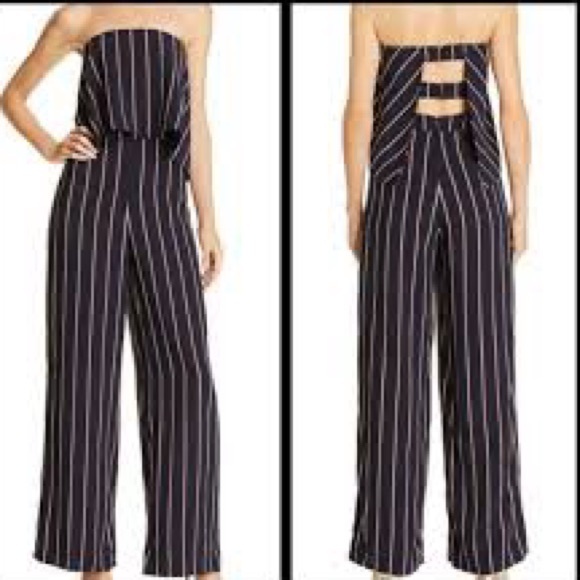 Do+Be All My Life Jumpsuit Strappy Back Sleeveless Wide Leg SZ Small - Picture 2 of 14